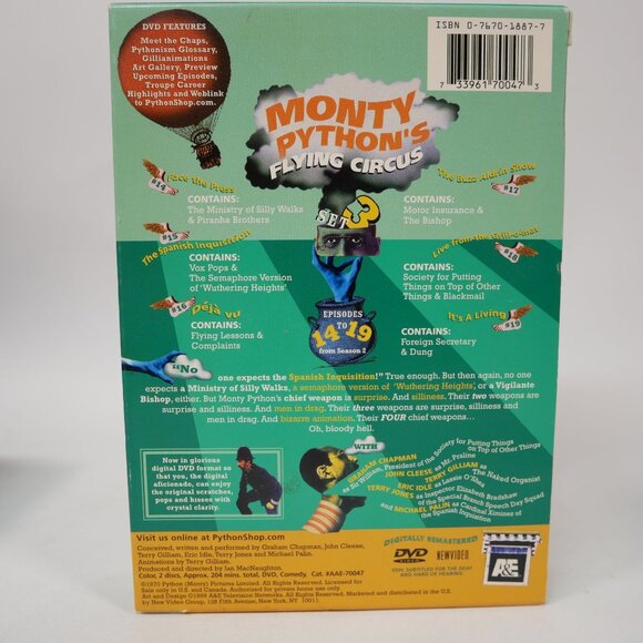 Monty Pythons Flying Circus Complete Series DVD Box Sets Remastered TESTED - Picture 7 of 15